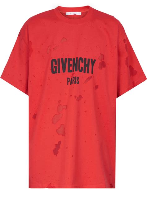 givenchy red shirt|givenchy shirts for men.